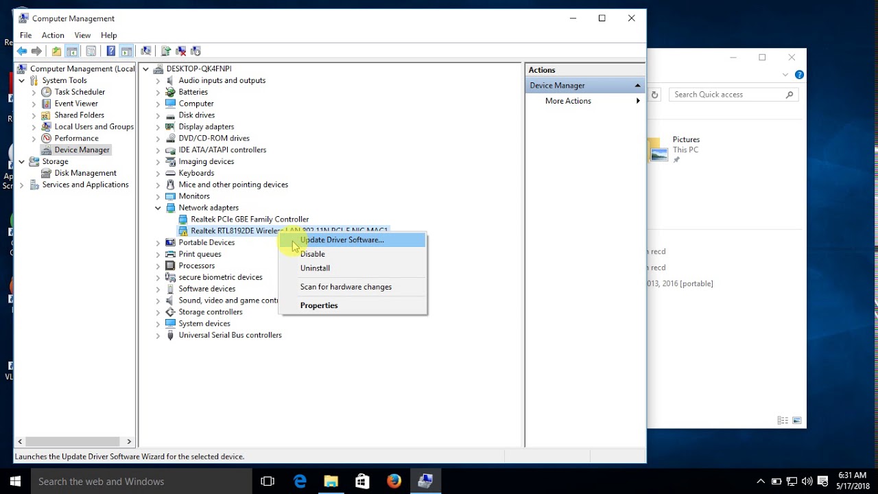 how to download wifi drivers windows 10